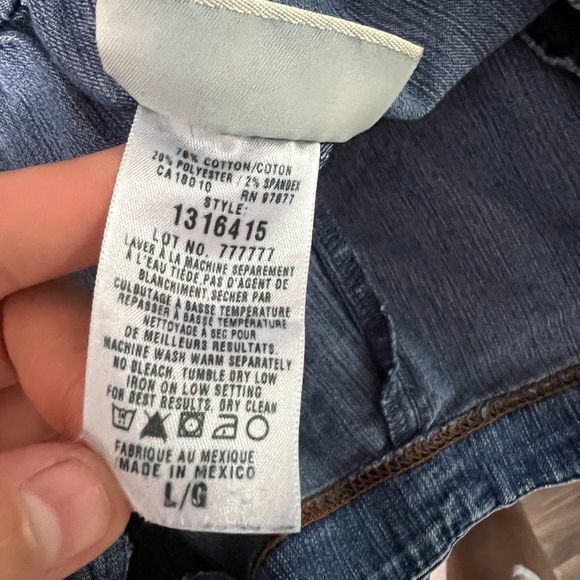 🌿4/$35🌿 PENMANS Blue Stretch Waist Jeans (LP) - Picture 5 of 6